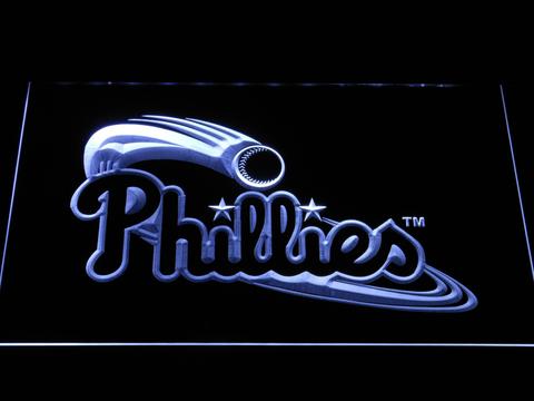 Philadelphia Phillies Wordmark LED Neon Sign